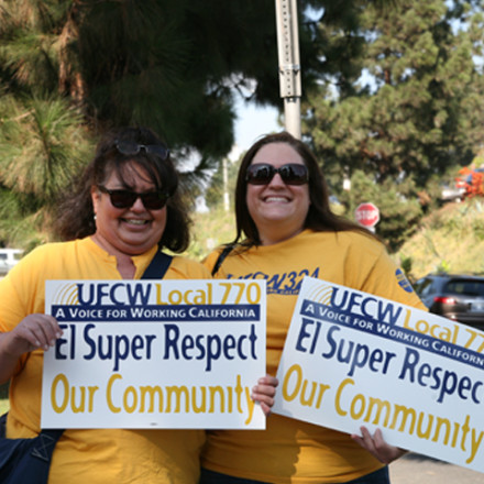 El Super Grocery Workers and their Supporters Protest Recently Opened El Super  Store in Pico Rivera - The United Food & Commercial Workers International  Union