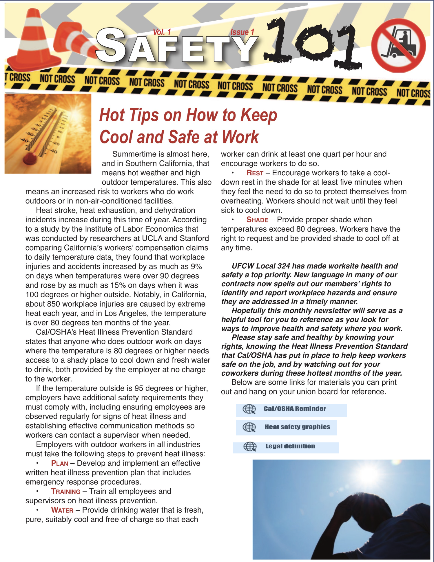 Safety 101 Newsletter-May 2023