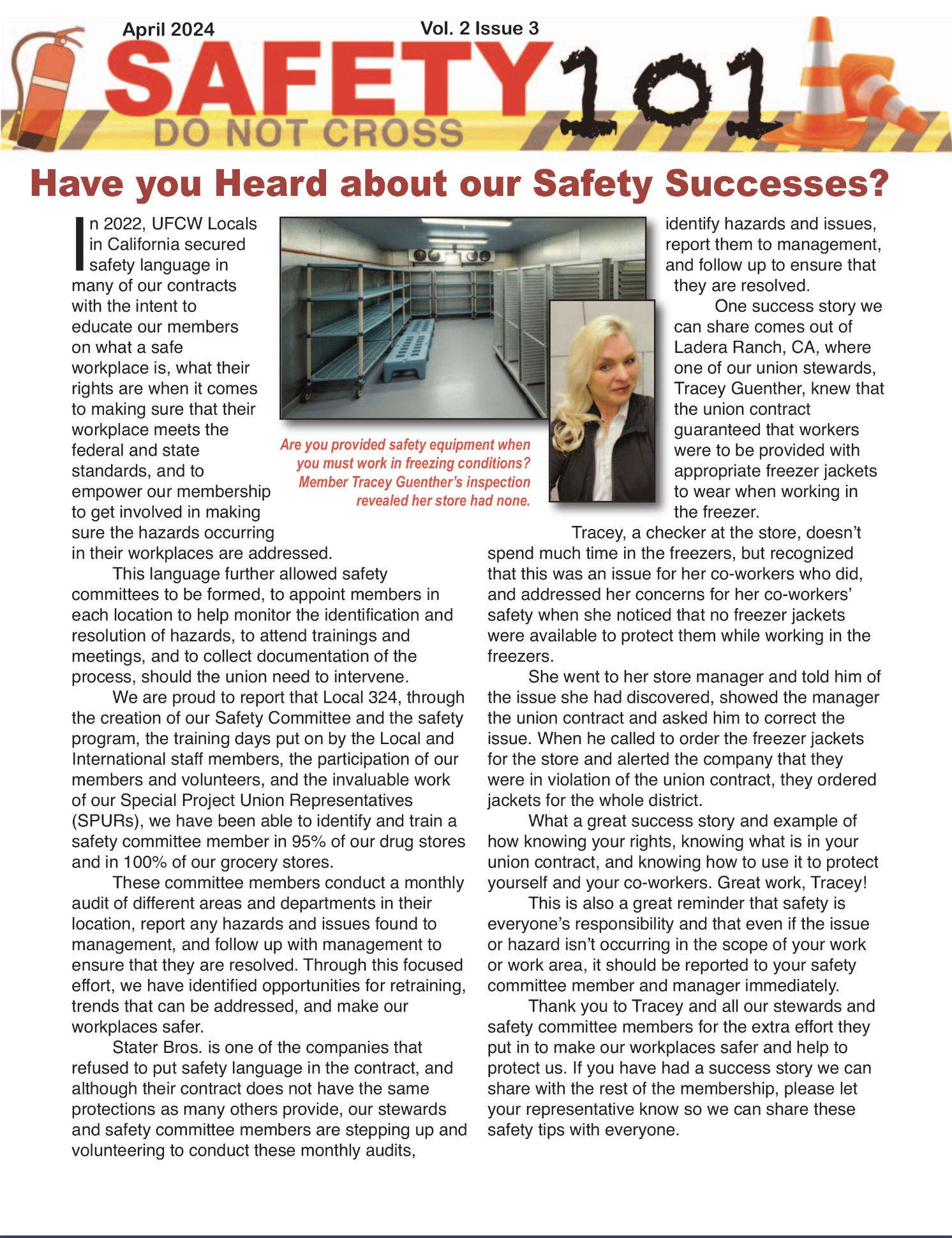 Safety 101 Newsletter-April 2024