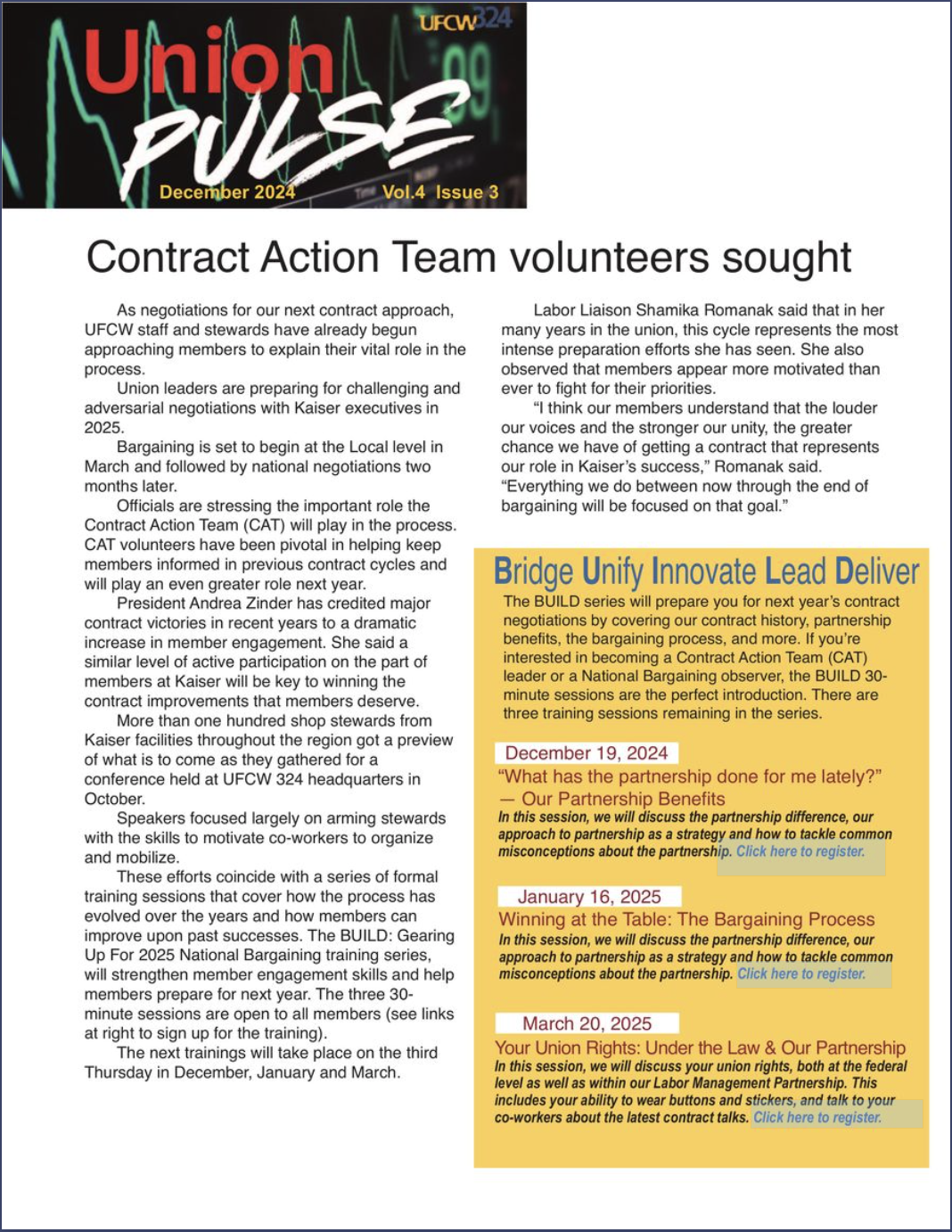 UFCW 324 Newsletter- Kaiser