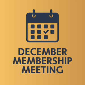 December Membership Meeting 2026